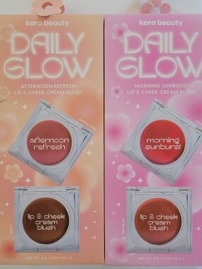 Kara Beauty Daily Glow Afternoon & Morning Lip And Check Creme Blush